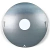 Grillrost.com Das Original Feuerplatte Ø 80 cm massiv 5 mm silber