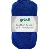 Gründl Häkelgarn Cotton Quick Blau 50 g