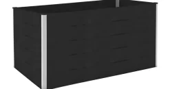 GROJA Solid Hochbeet 150 x 70 x 75 cm Anthrazitgrau