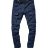 G-Star Herren Jeans Rovic Zip 3D Regular Tapered Hose, - Dunkelblau - - 32-32