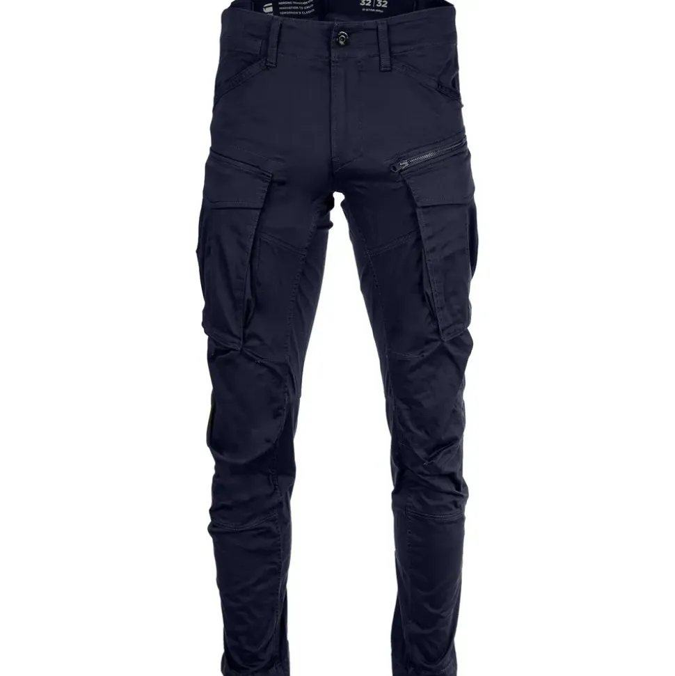G-Star Herren Jeans Rovic Zip 3D Regular Tapered Hose, - Dunkelblau - - 32-32