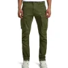 G-Star Rovic Zip 3d Regular Tapered Hosen Dark Bronze Green 38 32