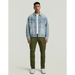 G-Star Rovic Zip 3d Regular Tapered Hosen Dark Bronze Green 38 32