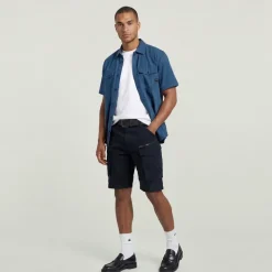 G-Star Rovic Zip Relaxed Shorts, Blau (Salute D08566-5126-C742), 35