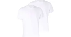 götzburg 1889 Götzburg T-Shirt mit V-Ausschnitt im 2er-Pack Modell 'PURE COTTON', weiss L