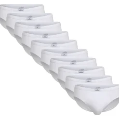 Götzburg Slip unifarben weiß M 10er Pack