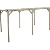 Habitat et Jardin Sunny Carport 3,00 x 5,00 m Braun