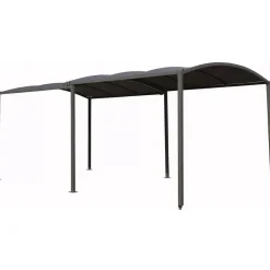 habitat garten Carport 295 x 5,66 m grau