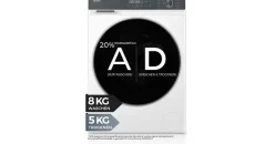 Haier G3 Serie HWD80-BP14637T Waschtrockner (8 kg / 5 kg, 1330 U/min)
