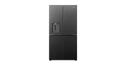 Haier HCR79F18CHMB French Door (700 l, 1825 mm hoch, Schwarz)