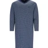 HAJO Nachthemd Premium Cotton Blau M