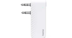 Hama Bluetooth®-Audio-Transmitter für Flugzeuge und universal, 10h, m. AUX, Weiß