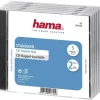 Hama 44745 CD-Doppel-Leerhülle Standard 5er-Pack