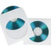 Hama CD/DVD Papier-Schutzhüllen, Weiß, 50er-Pack