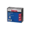 Hama 51275 CD-Leerhülle SlimLine 10er-Pack transperant / schwarz