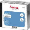 Hama 44744 CD-Leerhülle Standard 5er-Pack
