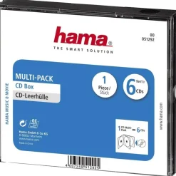 Hama 51292 CD-Multipack 6