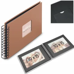 Hama Fine Art neutral 24,0 x 17,0 cm, 50 schwarze Seiten