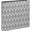Hama Jumbo-Album La Fleur, 30x30 cm, 100 schwarze Seiten Weiß