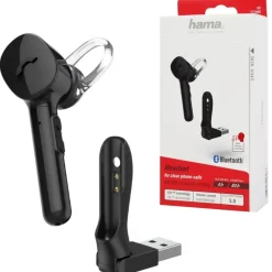 Hama MyVoice 1300, In-ear Headset Bluetooth Schwarz