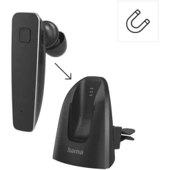 Hama MyVoice2100 Multipoint, Sprachsteuerung, Schwarz