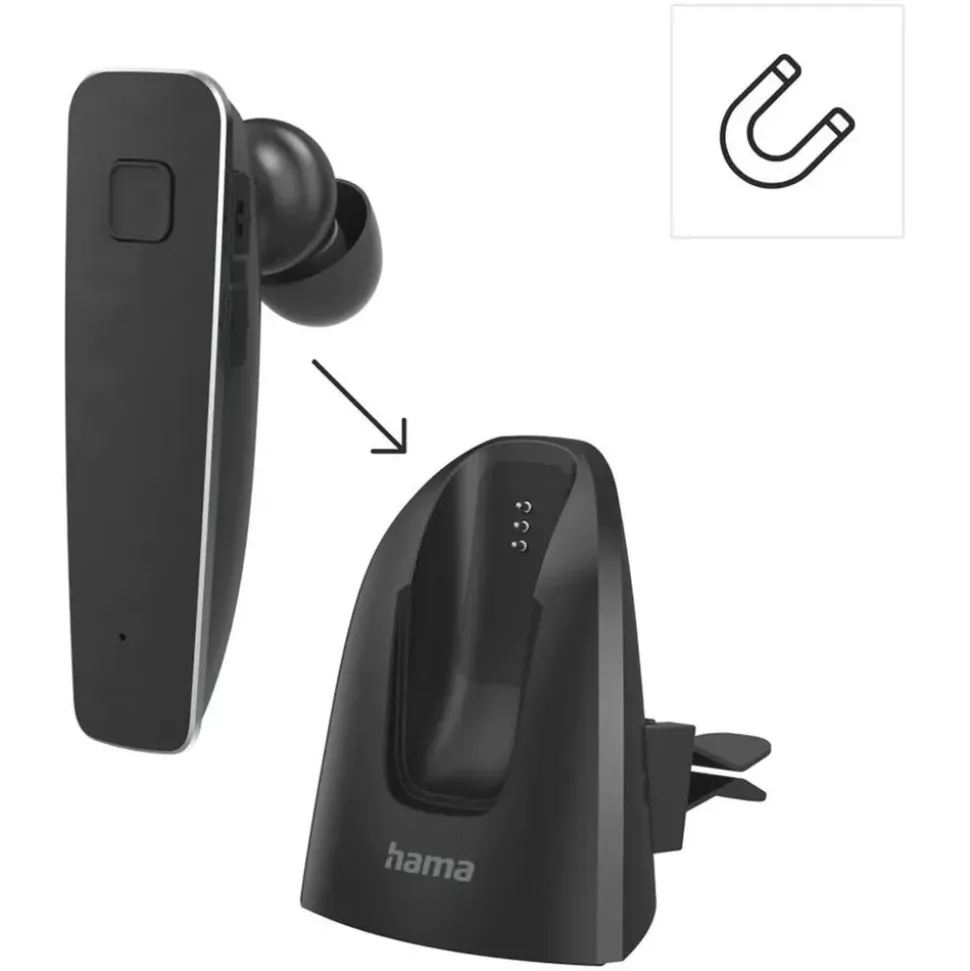 Hama MyVoice2100 Multipoint, Sprachsteuerung, Schwarz