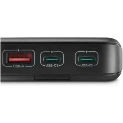 Hama Power Pack PD 20 mit 2 Ausgängen USB-C/USB-A 20.000mAh Anthrazit