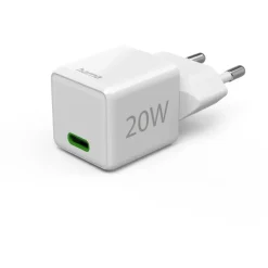 Hama 201980 Super Mini-Lader USB-C 20W Weiß