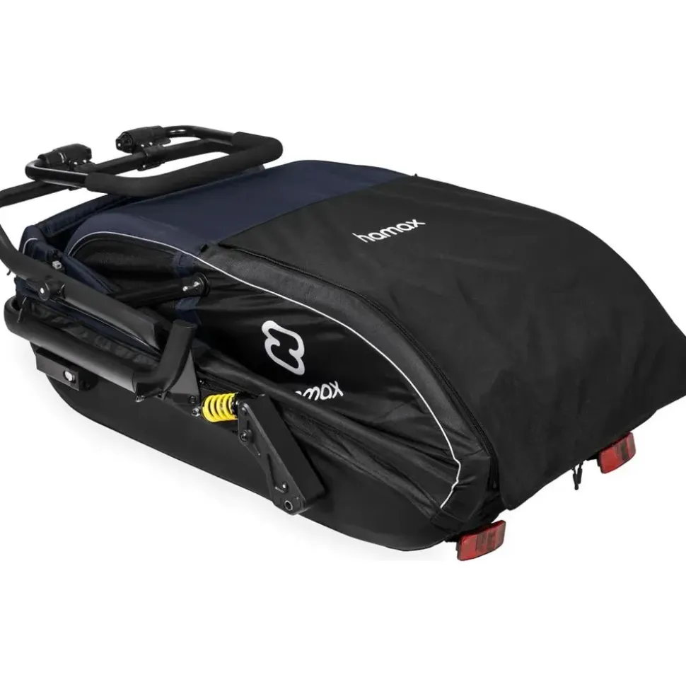 Hamax Pluto L Hundeanhänger navy/black 2025