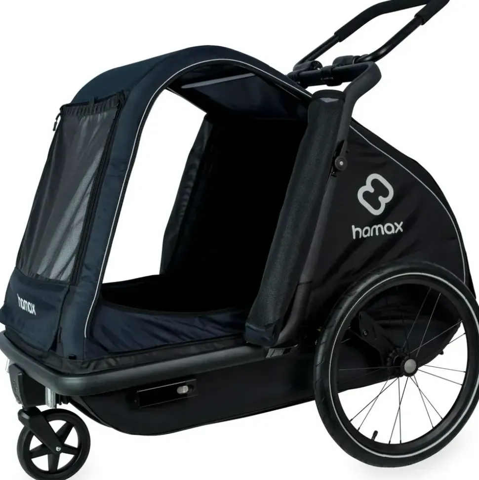 Hamax Pluto L Hundeanhänger navy/black 2025