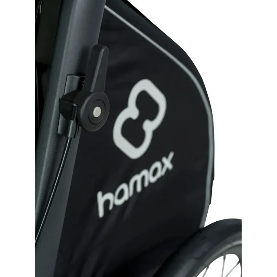 Hamax Pluto L Hundeanhänger navy/black 2025