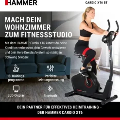 Hammer Cardio XT6 BT schwarz