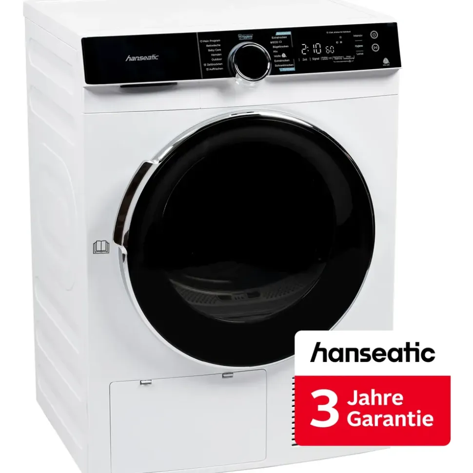 Hanseatic HWTK8A3GT Wärmepumpentrockner (8 kg)