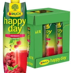 Happy Day Fruchtnektar Himbeere 6x 1,0 l