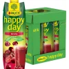 Happy Day Rauch Happy Day Kirsche | aus ausgewählten Sauerkirschen | unvergleichliches Fruchtvergnügen | 6x 1l Tetra Prisma