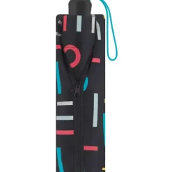 Happy Rain Taschenschirm mit Shopper 2 in 1 supermini with shopper letterjam mul...