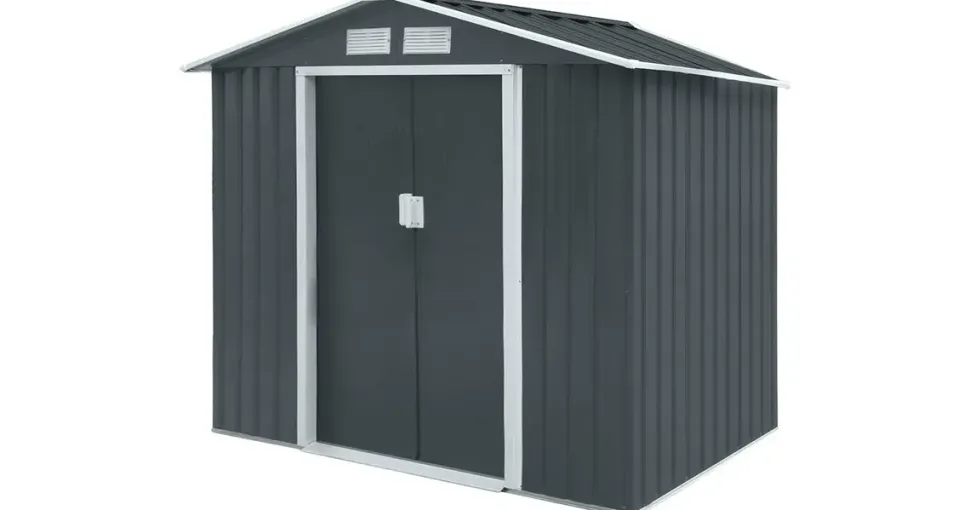 HATTORO Gerätehaus 2,13 x 1,27 m Grau