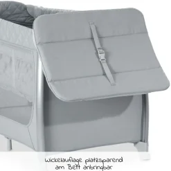 hauck Reisebett Play'n Relax Center mit Wickelauflage, - Grau