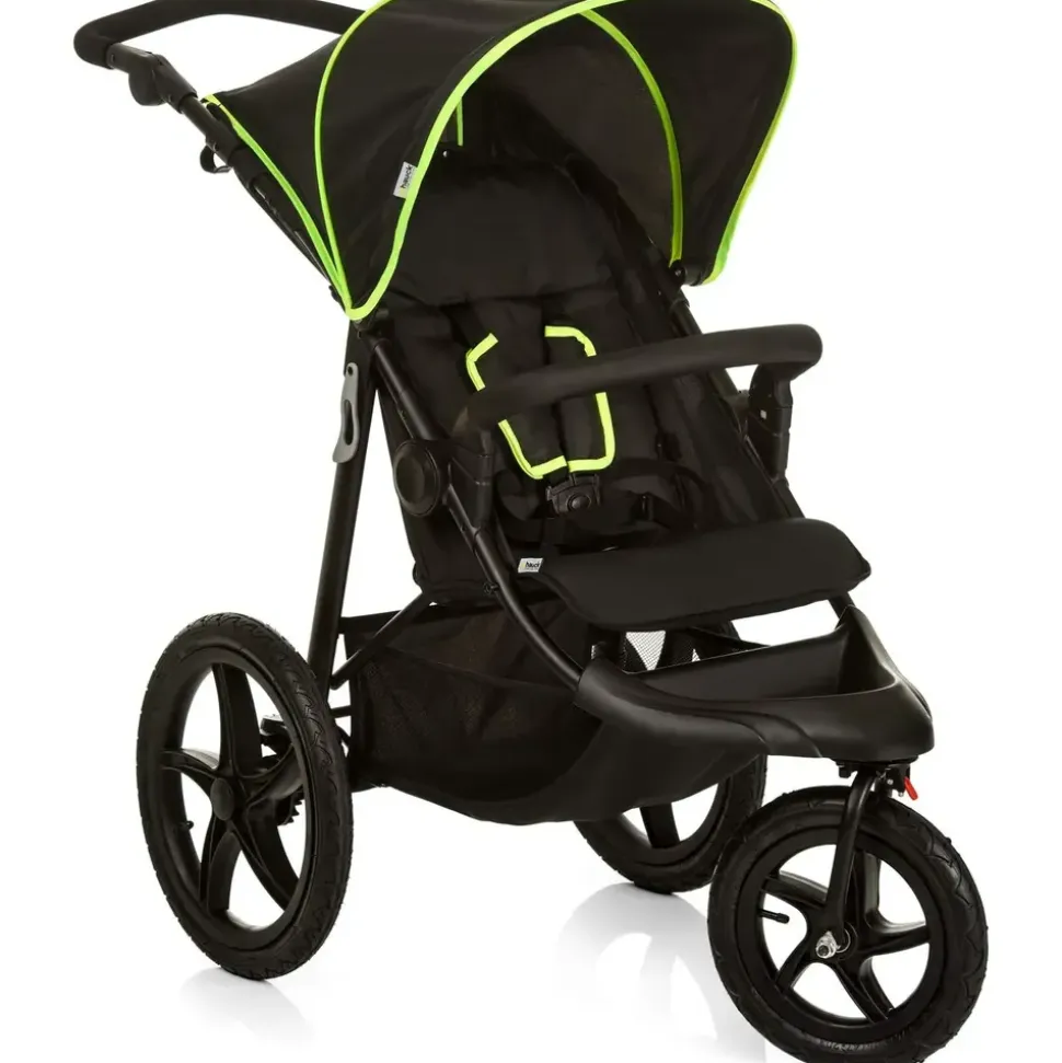 hauck Runner black/neon yellow