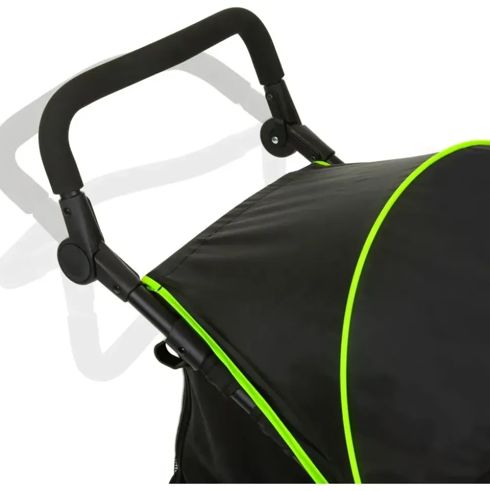 hauck Runner black/neon yellow
