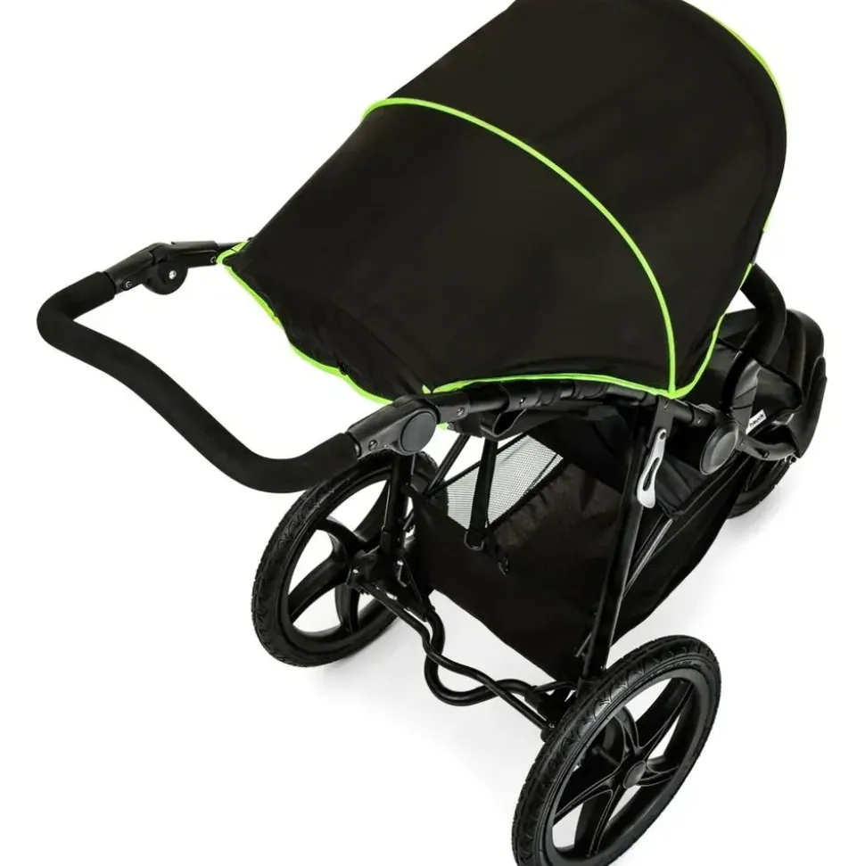 hauck Runner black/neon yellow