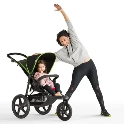 hauck Runner black/neon yellow