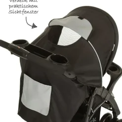 hauck Shopper Neo II caviar/silver