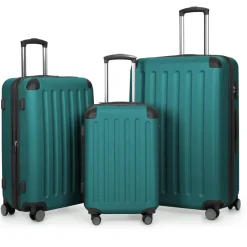 HAUPTSTADTKOFFER Spree Koffer-Set 3-tlg. aquagrün