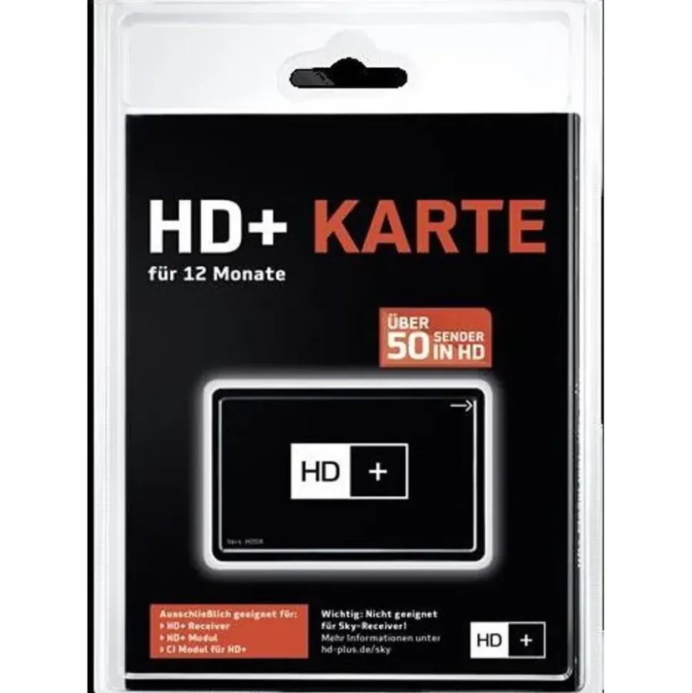 HD+ Karte 12 Monate