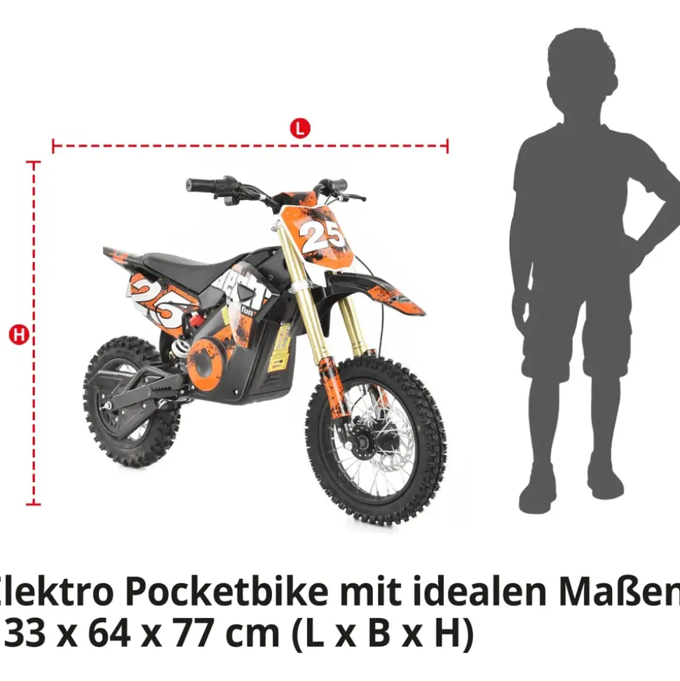 Hecht Elektro Pocketbike 59100 Orange (59100)