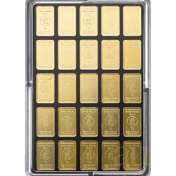Heimerle & Meule 25 x 1 Gramm Goldbarren Heimerle + Meule