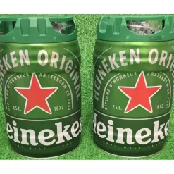 Heineken 5 Liter Bierfass mit Zapfhahn, Pfandfrei