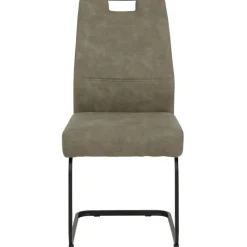 Hela Armlehnstuhl Mikrofaser braun