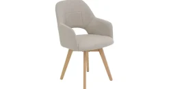 Hela Armlehnstuhl Mikrofaser beige